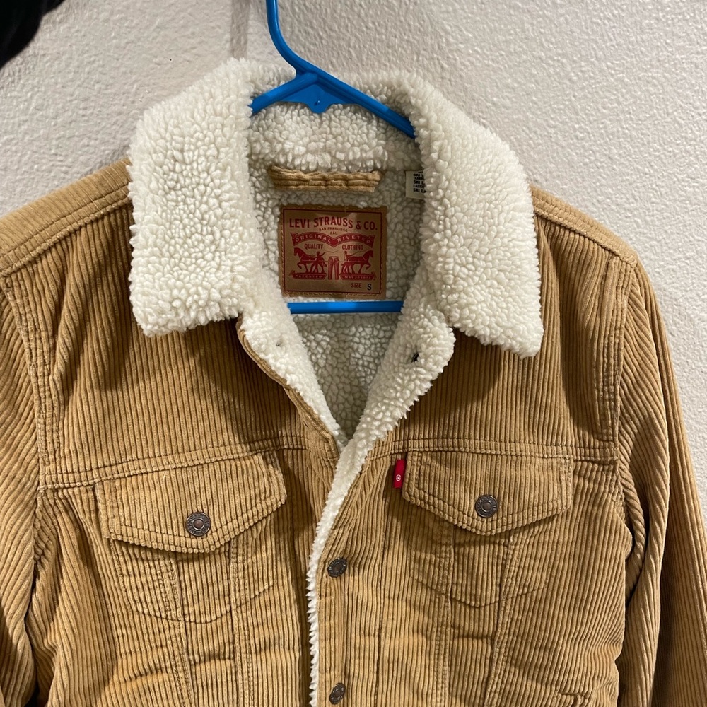 Corduroy Sherpa Levi’s Jacket